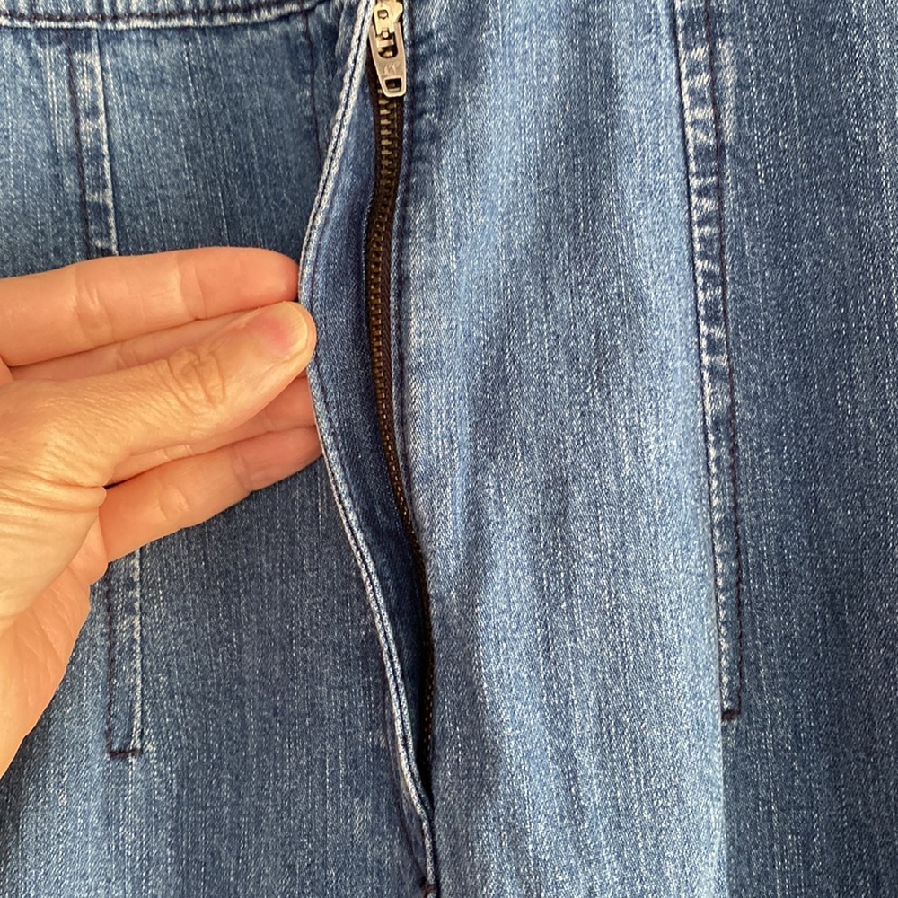 J.Crew Point Sur Patch Pocket Denim Coveralls size 4 - Picture 8 of 15